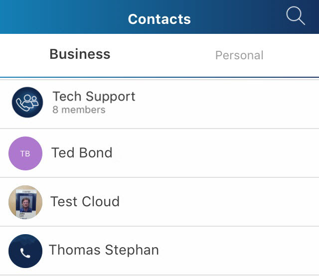 Contacts Overview