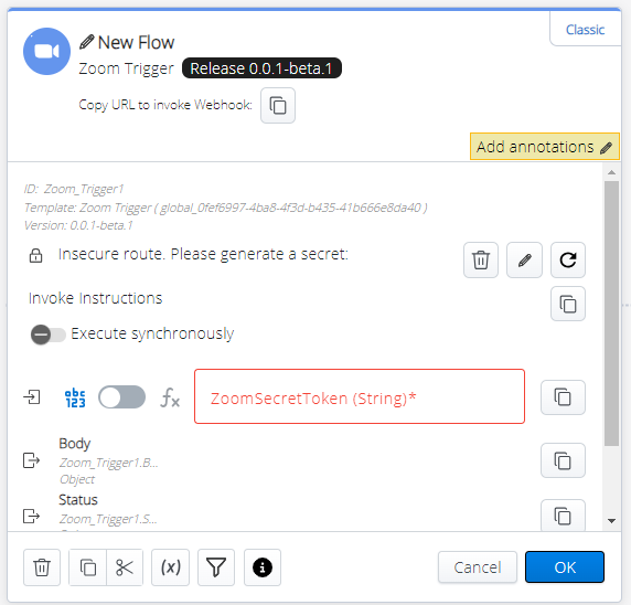 Zoom Trigger
